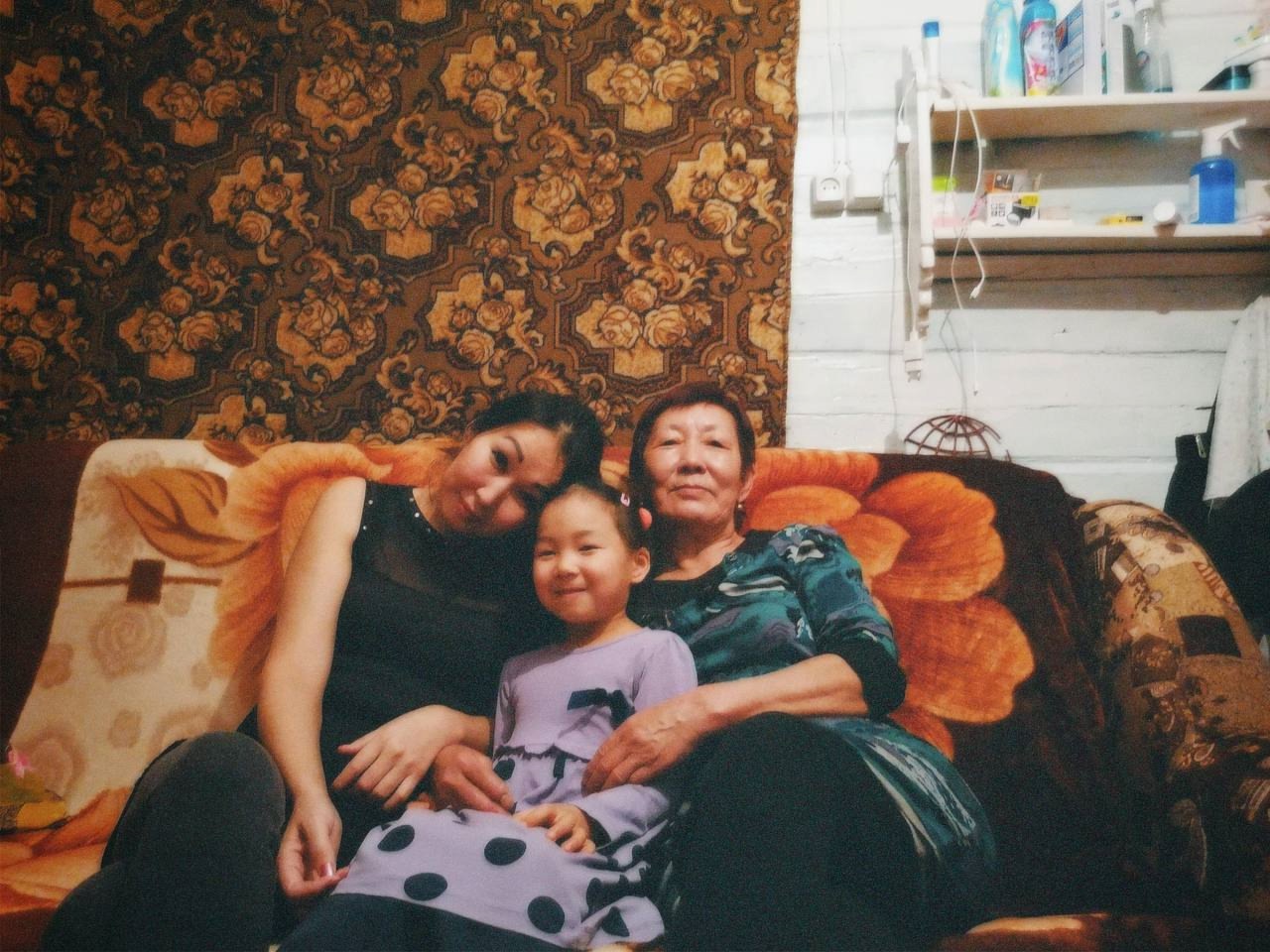 Новый год со своими близкими.